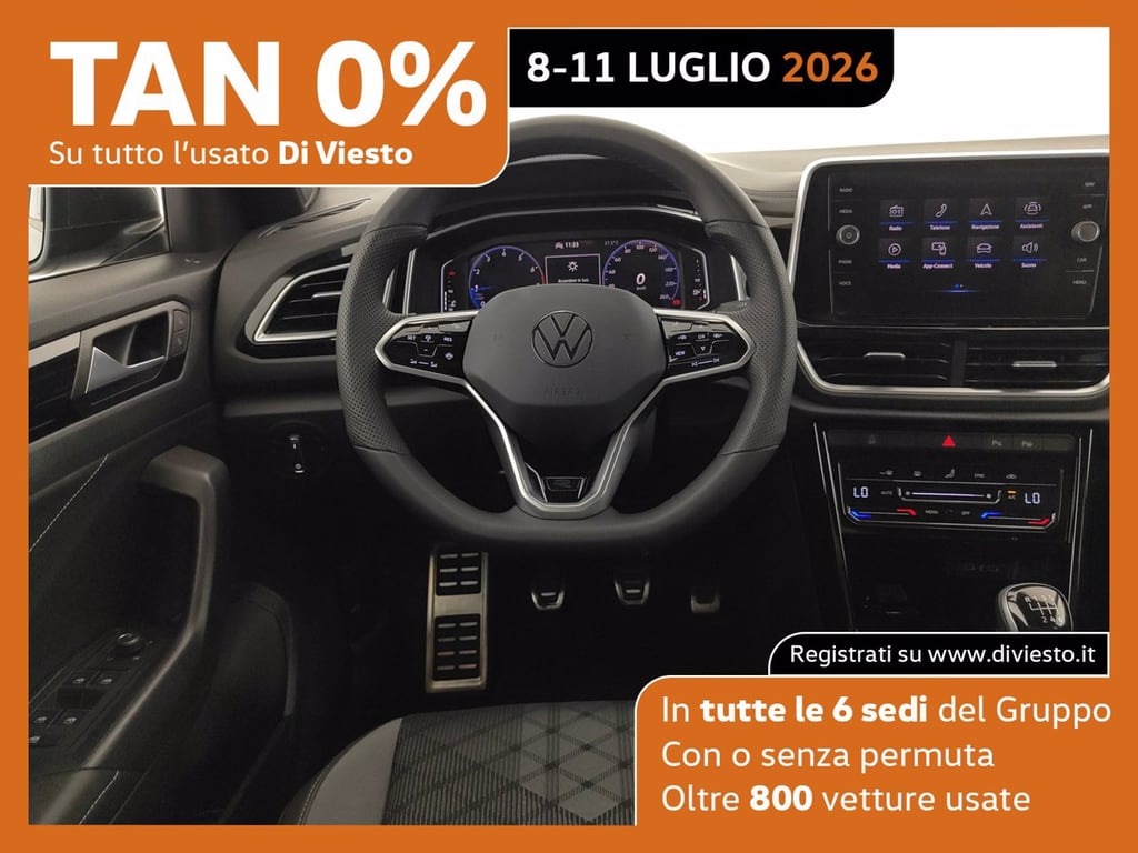 VOLKSWAGEN T-roc 1.0 tsi r-line 110cv