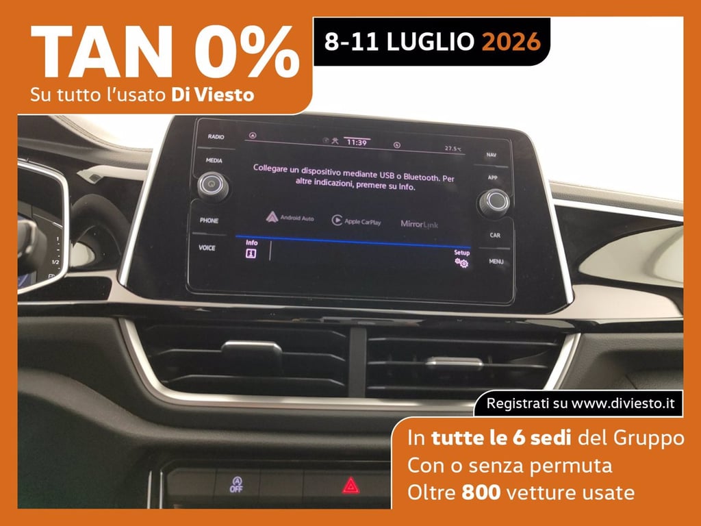 VOLKSWAGEN T-roc 1.0 tsi r-line 110cv