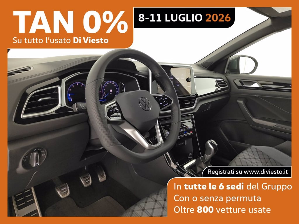 VOLKSWAGEN T-roc 1.0 tsi r-line 110cv