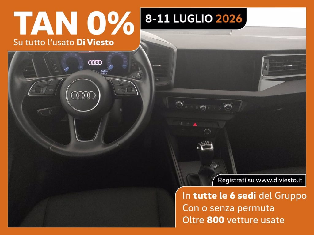 AUDI A1 sportback 30 1.0 tfsi admired