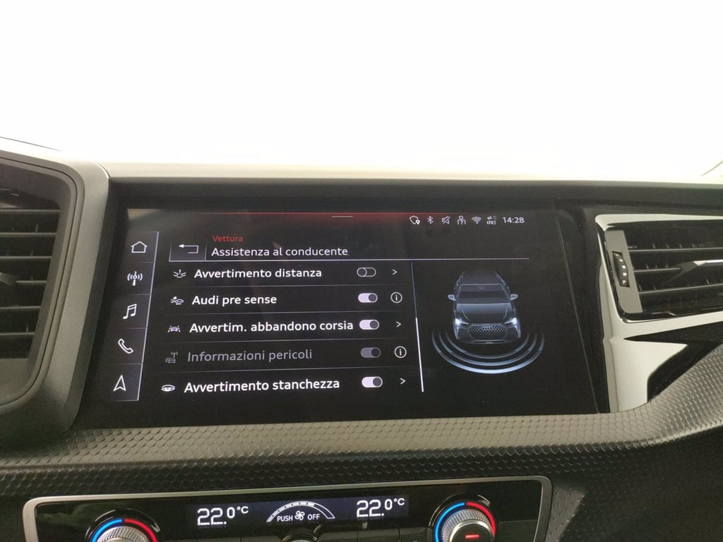 AUDI A1 allstreet 30 1.0 tfsi identity contrast 116cv