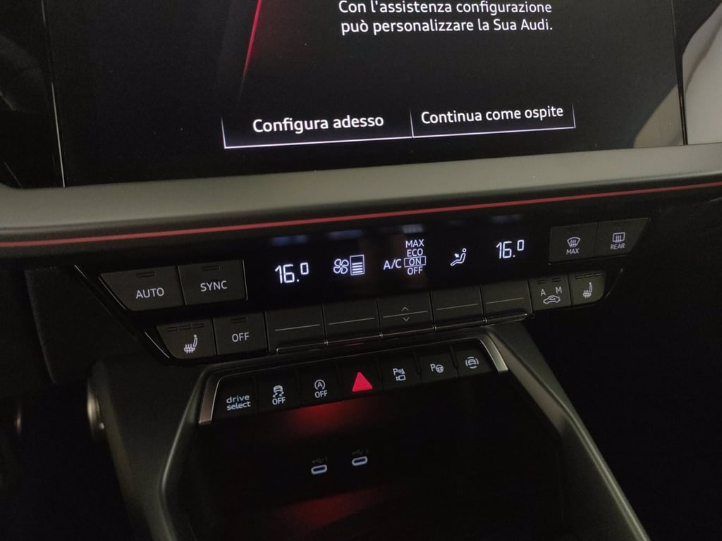 AUDI A3 sportback 2.0 tdi s line edition 150cv s-tronic