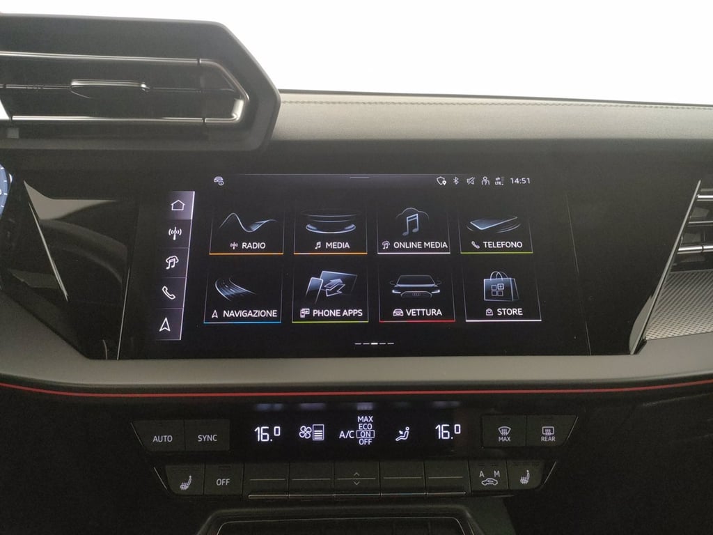 AUDI A3 sportback 2.0 tdi s line edition 150cv s-tronic