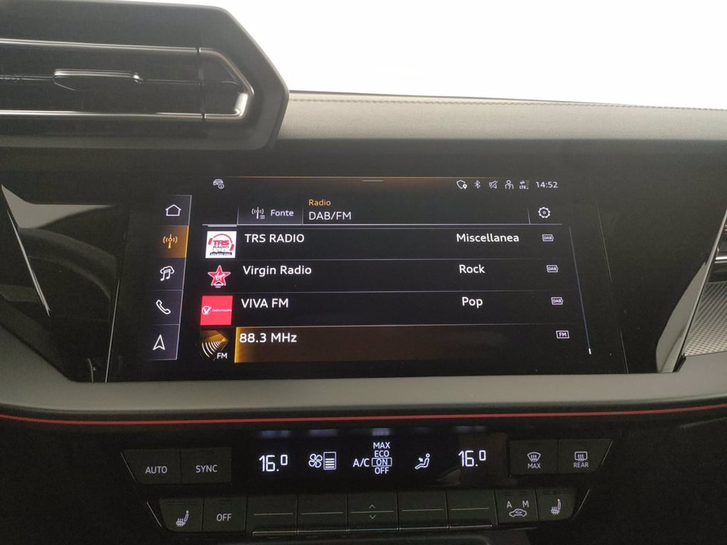 AUDI A3 sportback 2.0 tdi s line edition 150cv s-tronic