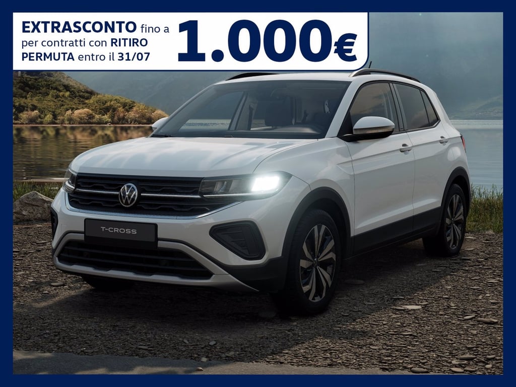 VOLKSWAGEN T-cross 1.0 tsi edition plus 115cv