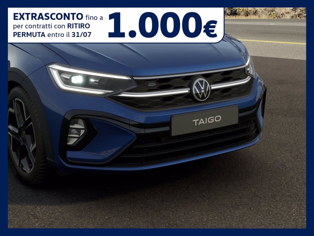 VOLKSWAGEN Taigo 1.0 tsi r-line plus 115cv