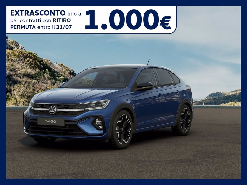 VOLKSWAGEN Taigo 1.0 tsi r-line plus 115cv