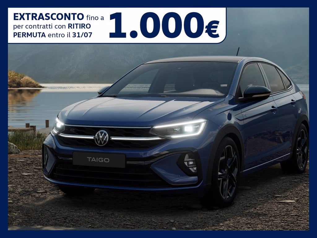 VOLKSWAGEN Taigo 1.0 tsi r-line plus 115cv