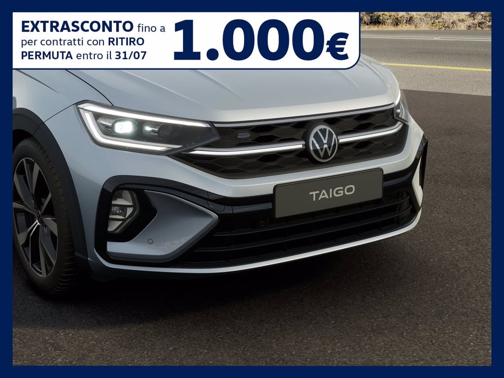 VOLKSWAGEN Taigo 1.0 tsi r-line plus 115cv