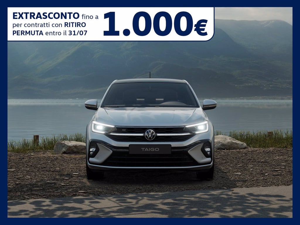 VOLKSWAGEN Taigo 1.0 tsi r-line plus 115cv