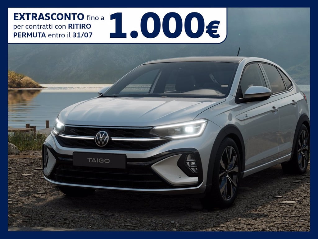 VOLKSWAGEN Taigo 1.0 tsi r-line plus 115cv
