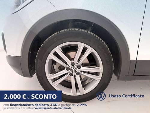 VOLKSWAGEN T-cross 1.0 tsi advanced 110cv dsg