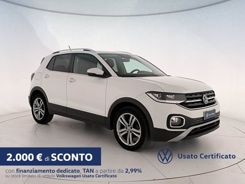 VOLKSWAGEN T-cross 1.0 tsi advanced 110cv dsg