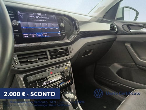VOLKSWAGEN T-cross 1.0 tsi advanced 110cv dsg