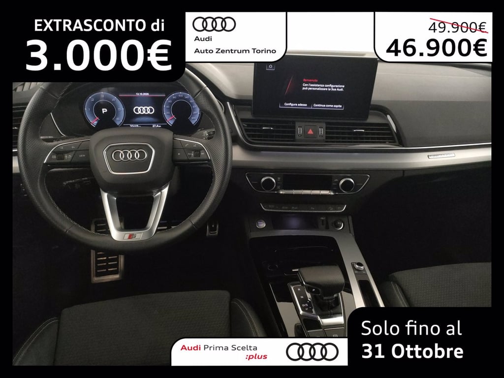 AUDI Q5 sportback 40 2.0 tdi mhev 12v s line plus quattro s-tronic