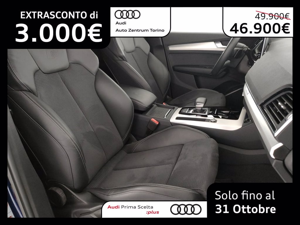 AUDI Q5 sportback 40 2.0 tdi mhev 12v s line plus quattro s-tronic