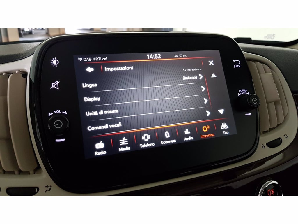 FIAT 500 1.0 hybrid lounge 70cv
