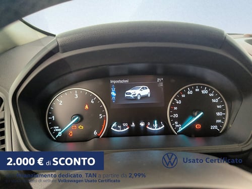 FORD Ecosport 1.5 ecoblue titanium s&s 100cv my19