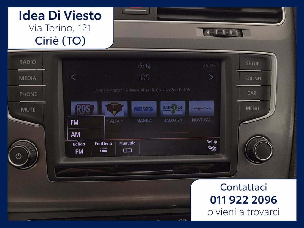 VOLKSWAGEN Golf 5p 1.2 tsi trendline 85cv e6