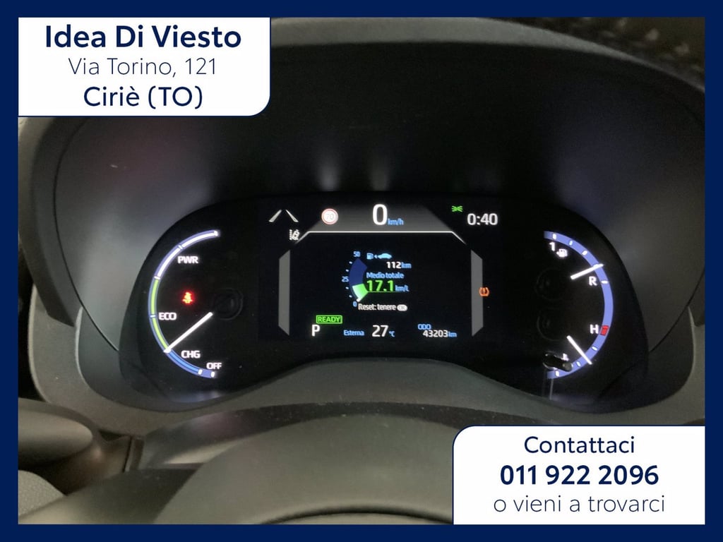 TOYOTA Yaris cross 1.5h trend fwd 116cv e-cvt