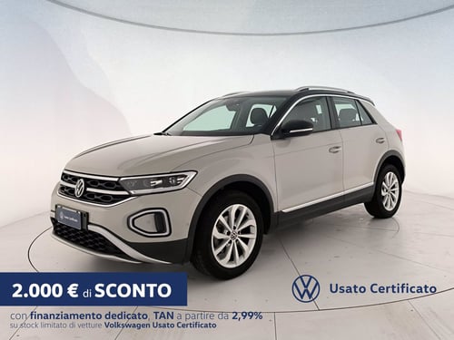 VOLKSWAGEN T-roc 1.0 tsi style 110cv