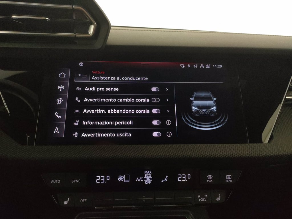 AUDI A3 sedan 2.0 tdi s line edition 150cv s-tronic