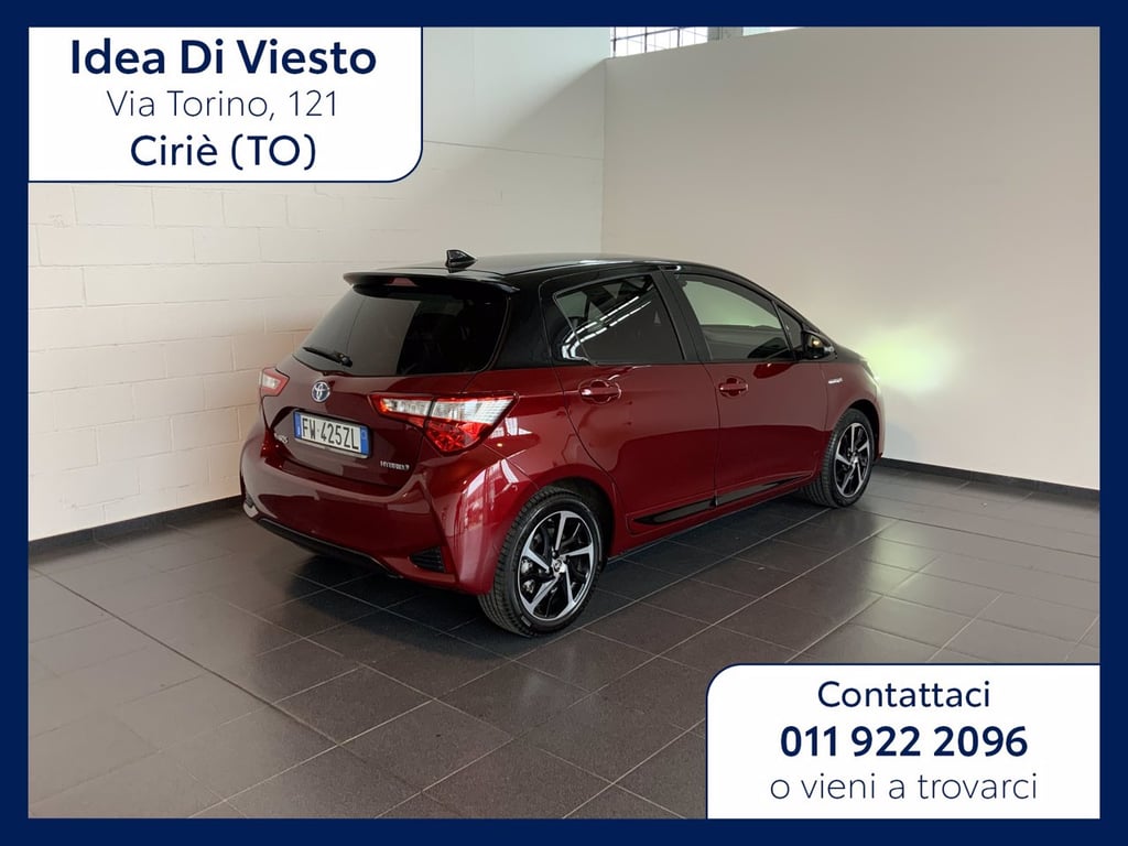 TOYOTA Yaris 5p 1.5h trend red edition