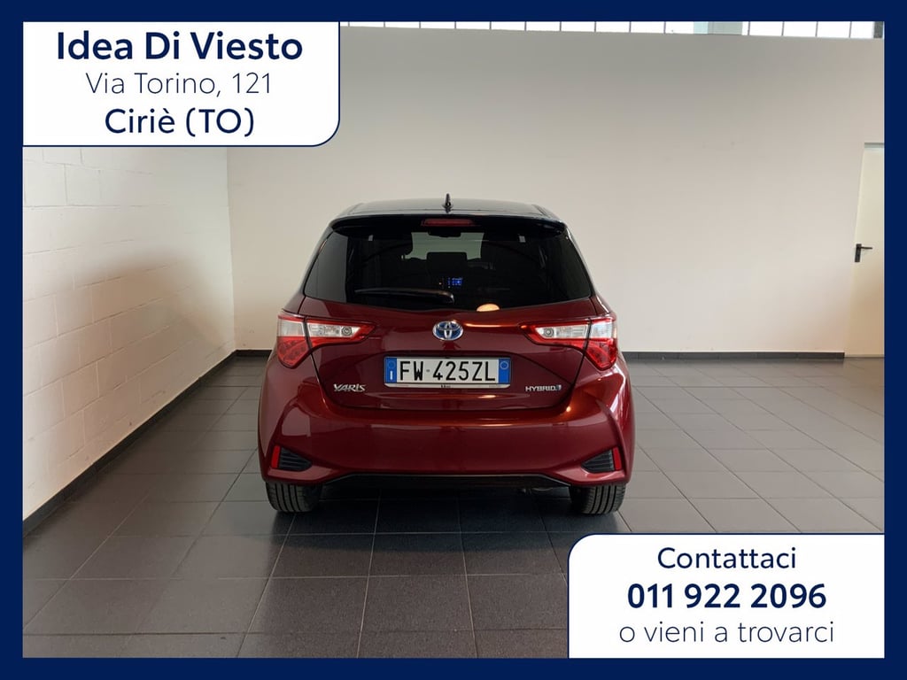 TOYOTA Yaris 5p 1.5h trend red edition