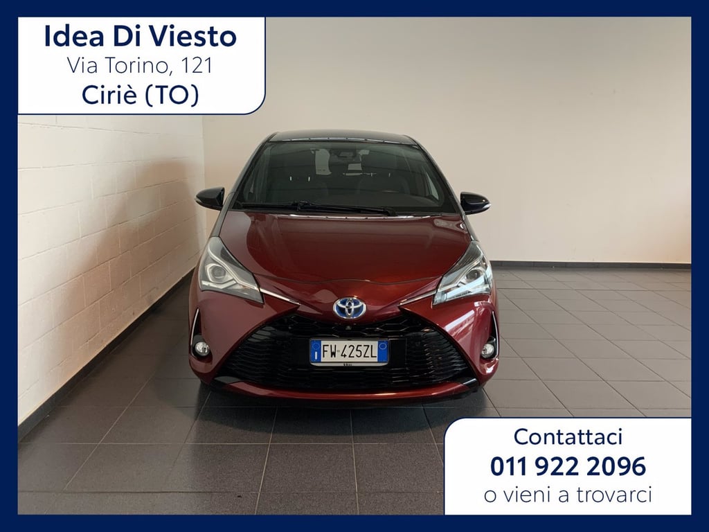 TOYOTA Yaris 5p 1.5h trend red edition