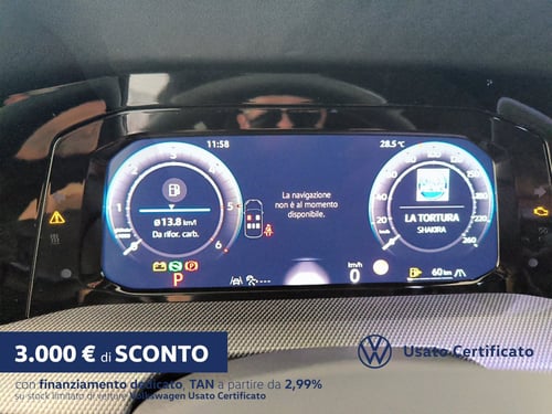 VOLKSWAGEN Golf variant 2.0 tdi r-line plus 150cv dsg