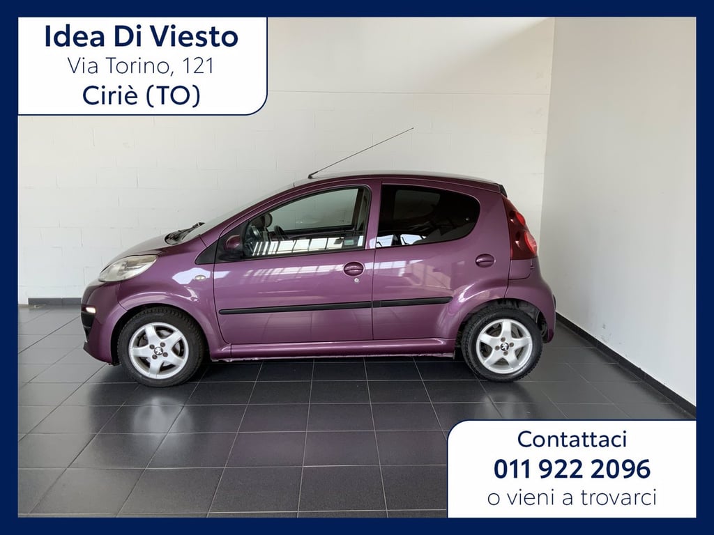 PEUGEOT 107 5 porte 1.0 12v urban move