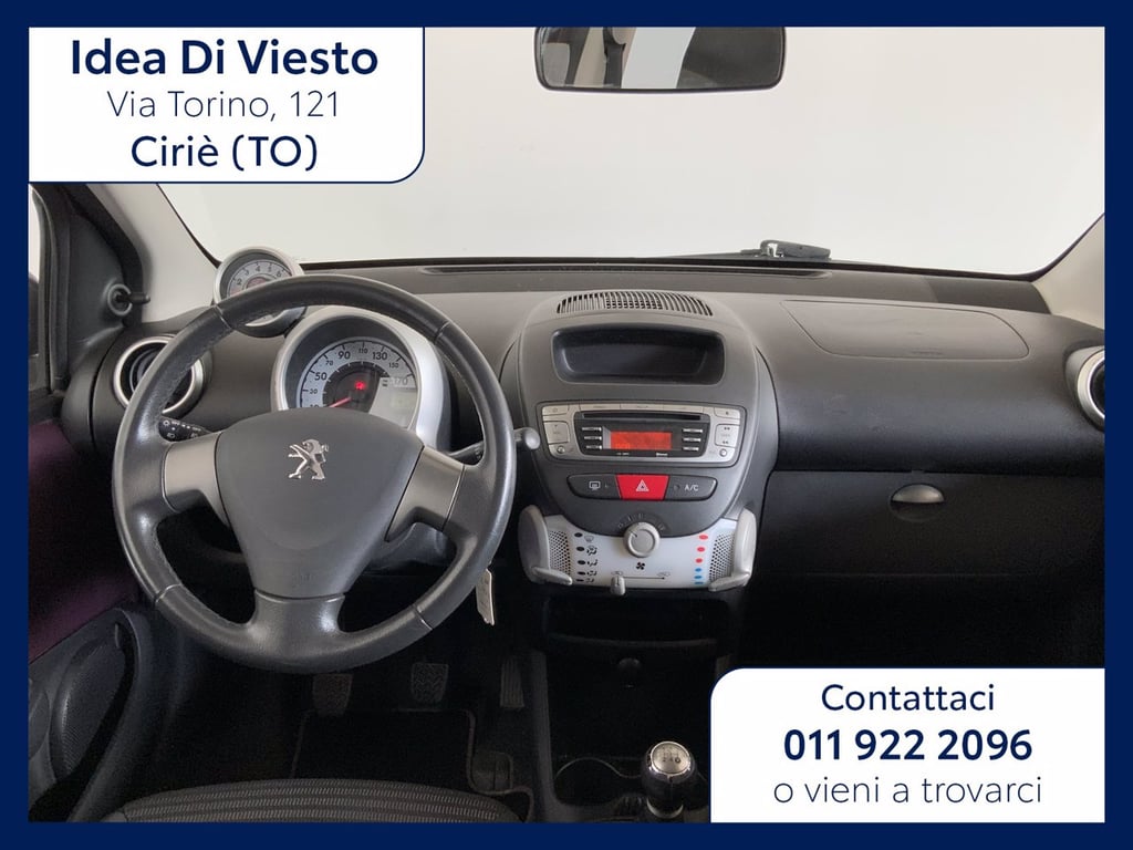 PEUGEOT 107 5 porte 1.0 12v urban move