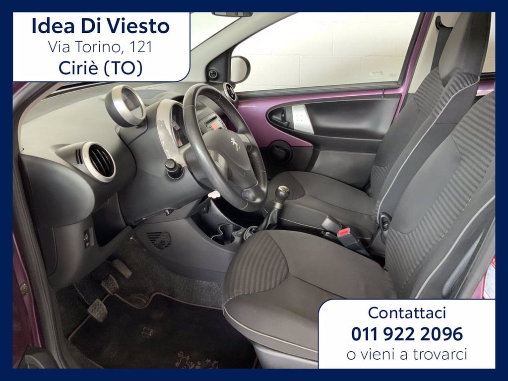 PEUGEOT 107 5 porte 1.0 12v urban move