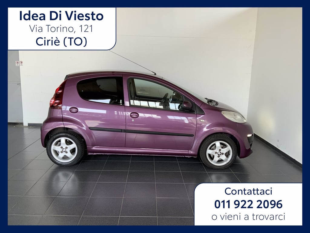 PEUGEOT 107 5 porte 1.0 12v urban move
