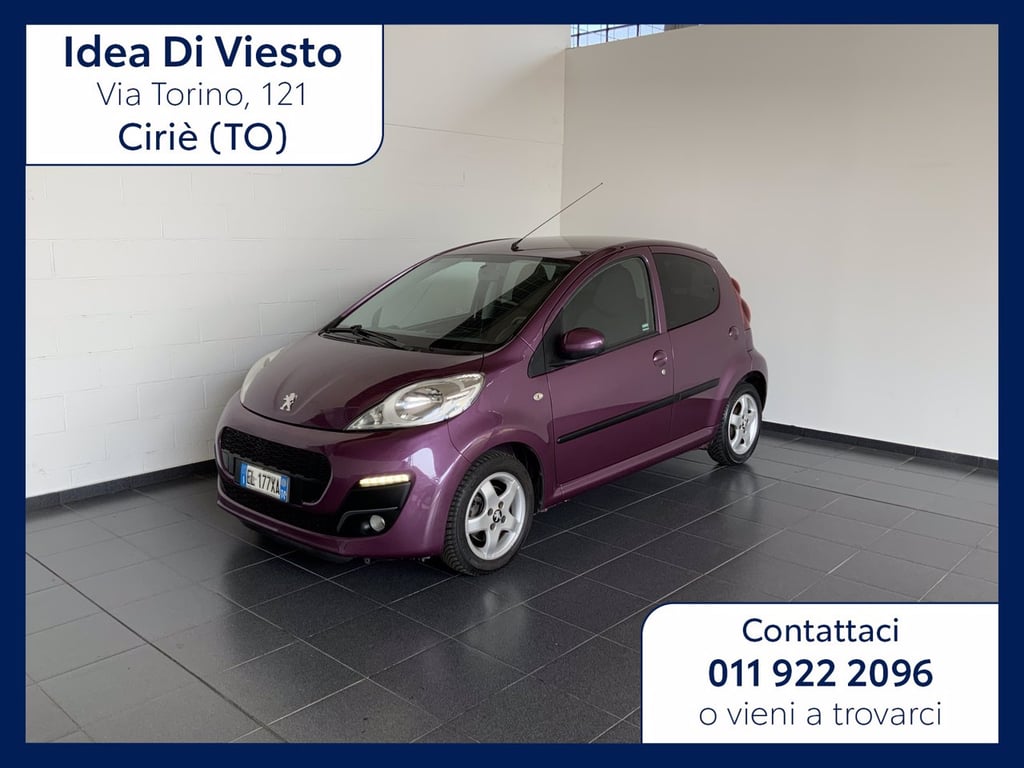 PEUGEOT 107 5 porte 1.0 12v urban move