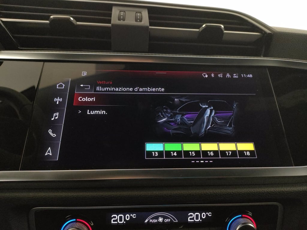 AUDI Q3 sportback 35 2.0 tdi identity black s-tronic
