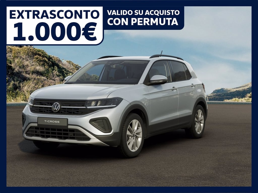 VOLKSWAGEN T-cross 1.0 tsi edition plus 115cv