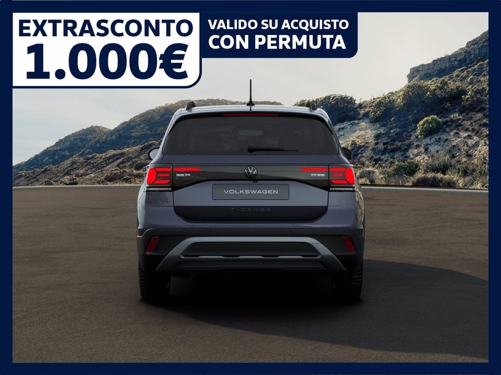 VOLKSWAGEN T-cross 1.0 tsi edition plus 115cv