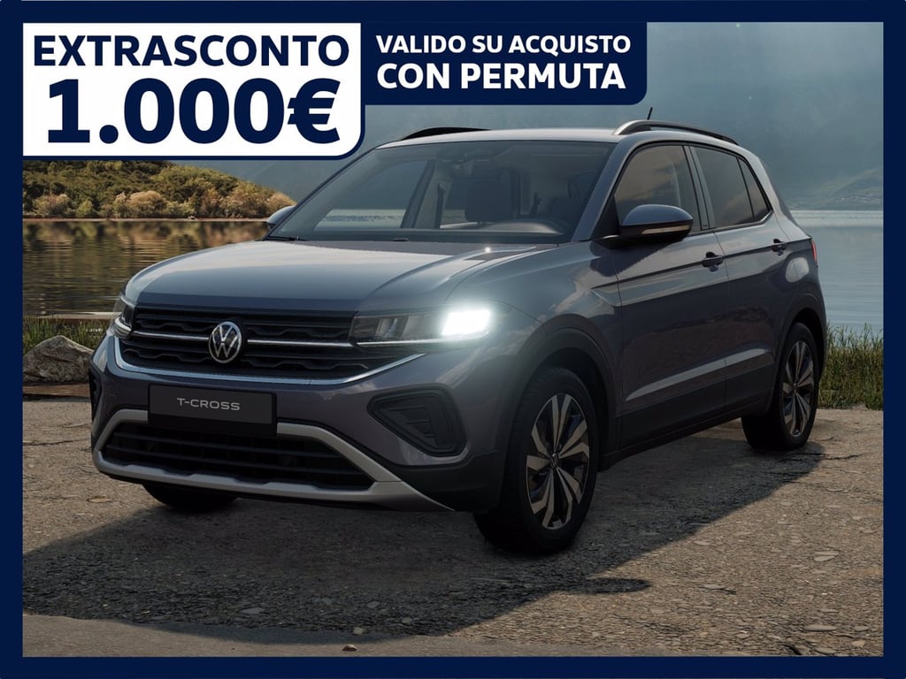 VOLKSWAGEN T-cross 1.0 tsi edition plus 115cv