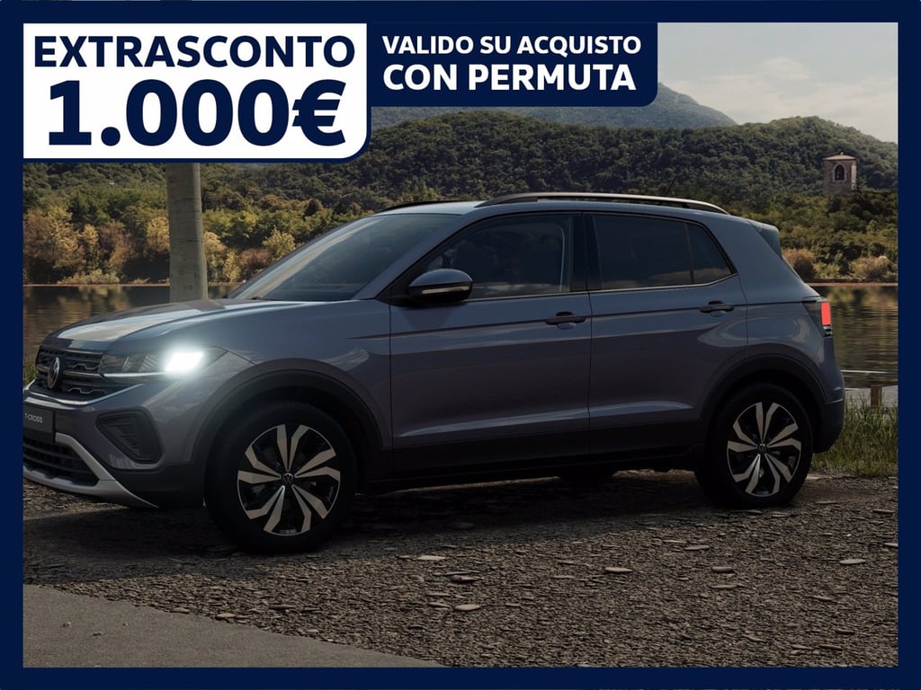 VOLKSWAGEN T-cross 1.0 tsi edition plus 115cv