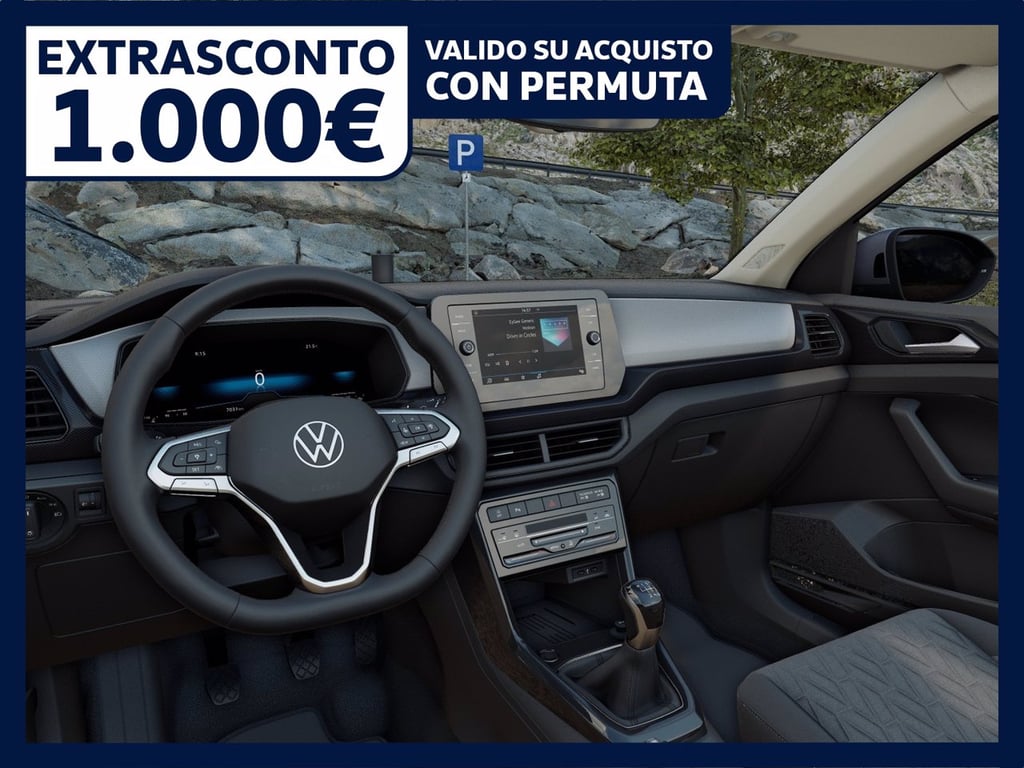 VOLKSWAGEN T-cross 1.0 tsi edition plus 115cv
