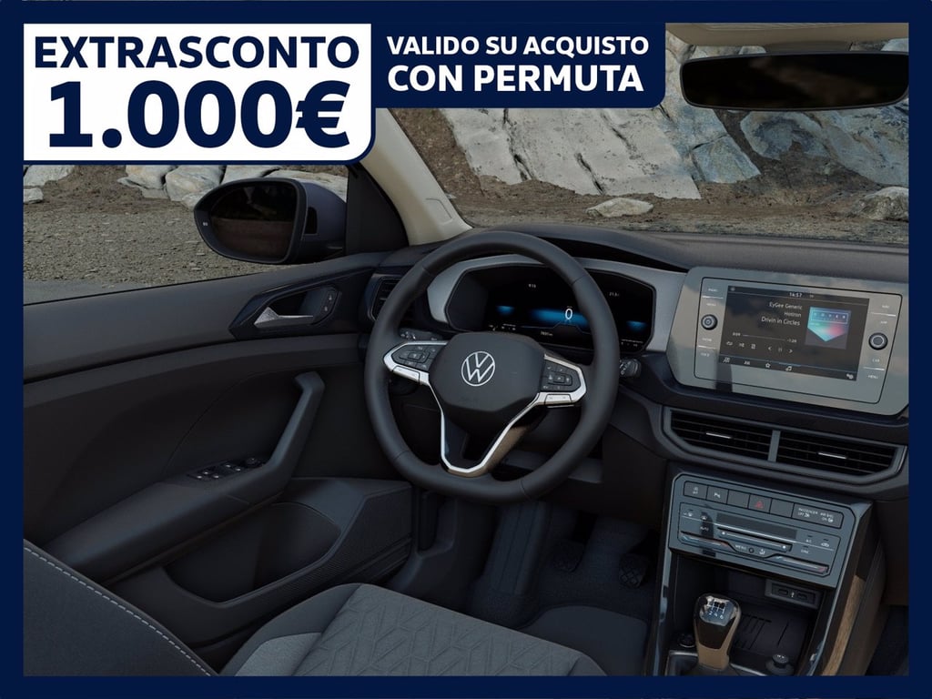 VOLKSWAGEN T-cross 1.0 tsi edition plus 115cv