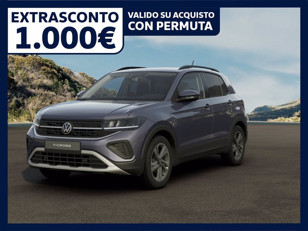 VOLKSWAGEN T-cross 1.0 tsi edition plus 115cv dsg