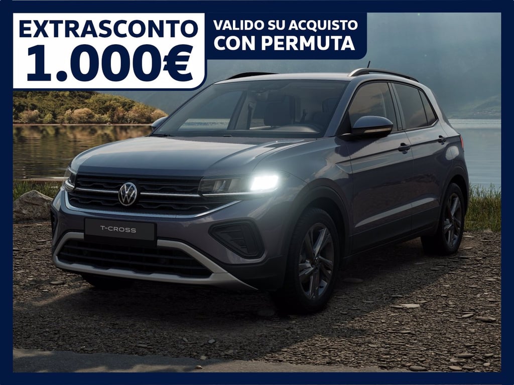 VOLKSWAGEN T-cross 1.0 tsi edition plus 115cv dsg