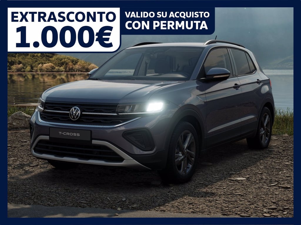 VOLKSWAGEN T-cross 1.0 tsi edition plus 115cv dsg
