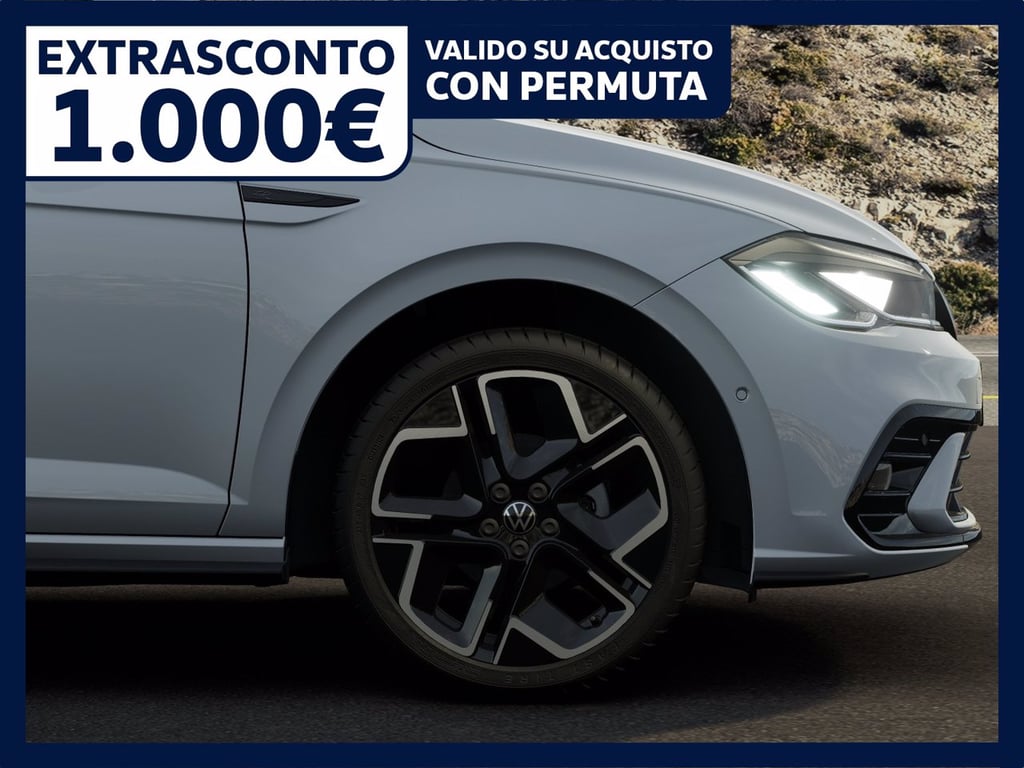 VOLKSWAGEN Polo 1.0 tsi r-line plus 95cv