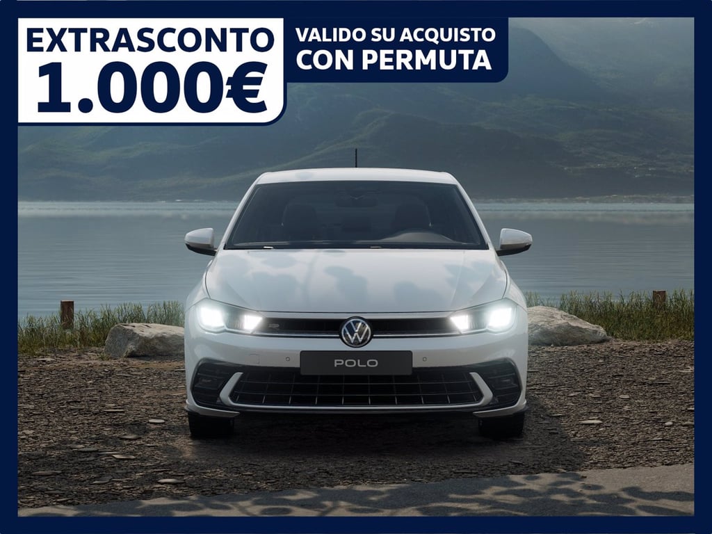 VOLKSWAGEN Polo 1.0 tsi r-line plus 95cv