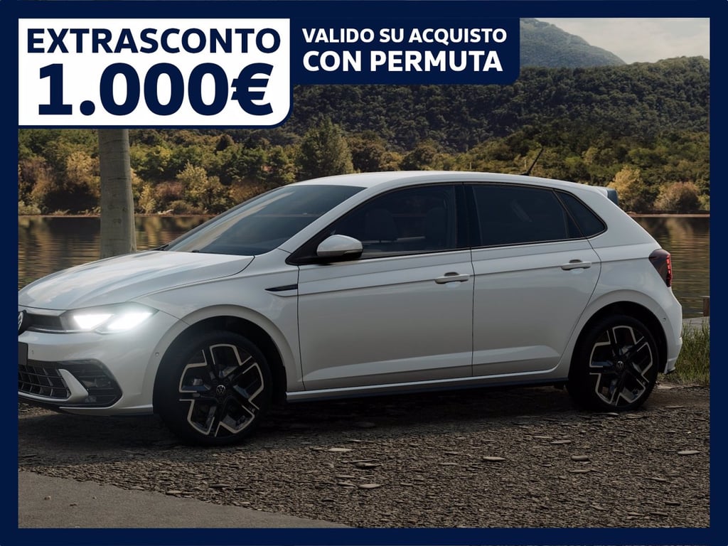 VOLKSWAGEN Polo 1.0 tsi r-line plus 95cv