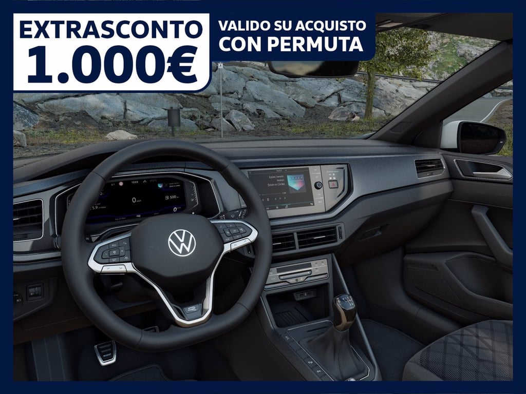 VOLKSWAGEN Polo 1.0 tsi r-line plus 95cv