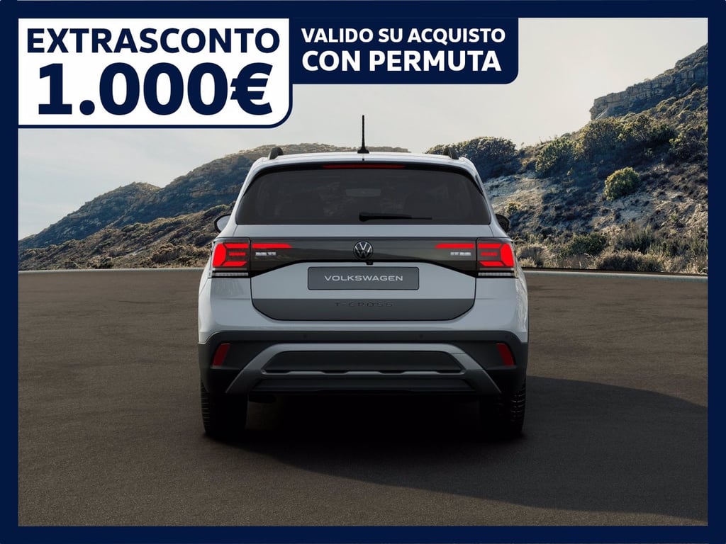 VOLKSWAGEN T-cross 1.0 tsi edition plus 115cv dsg